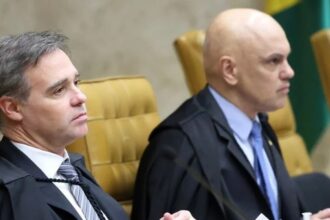 Alexandre de Moraes e André Mendonça, do STF
