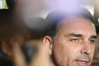 O senador Flávio Bolsonaro (PL-RJ)