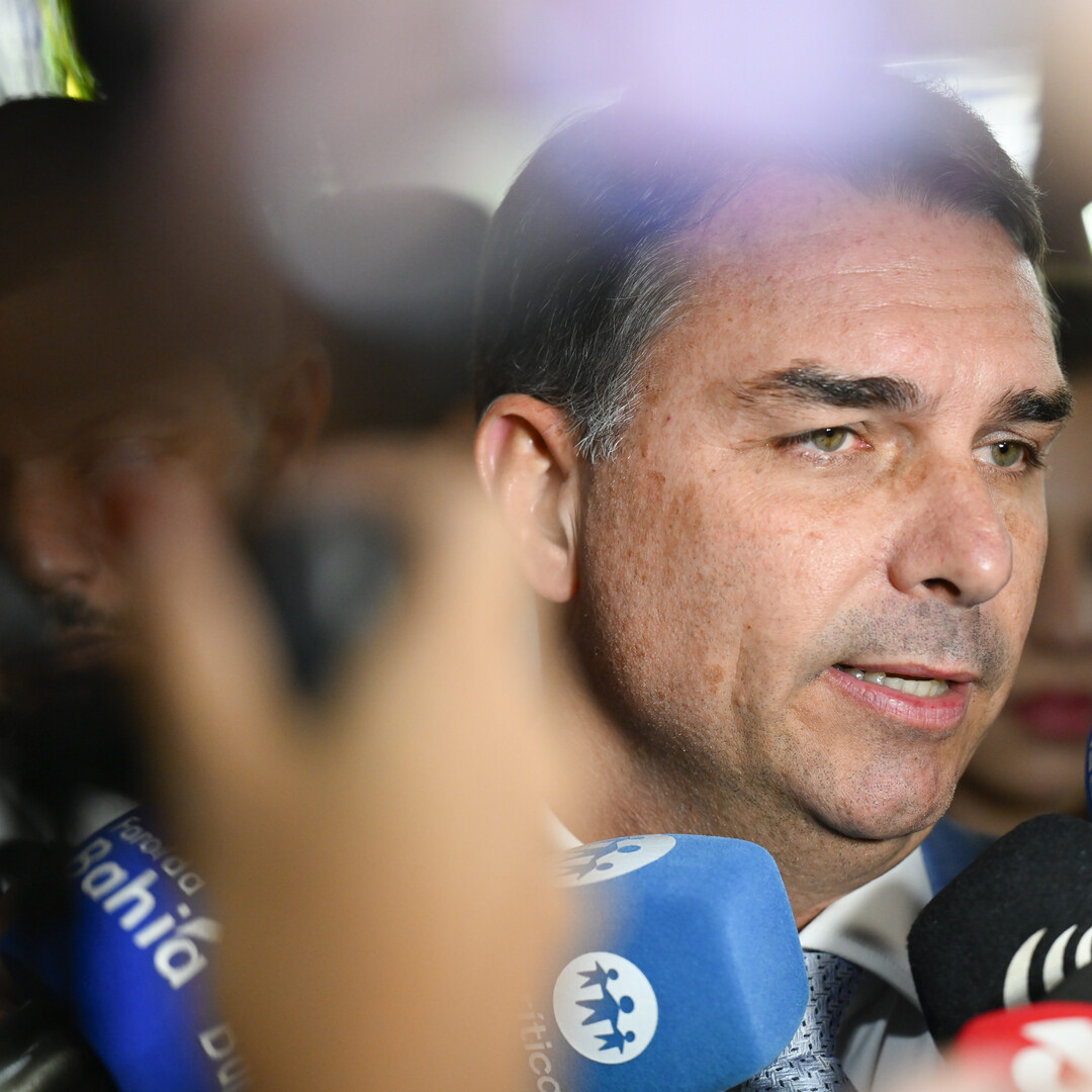 O senador Flávio Bolsonaro (PL-RJ)