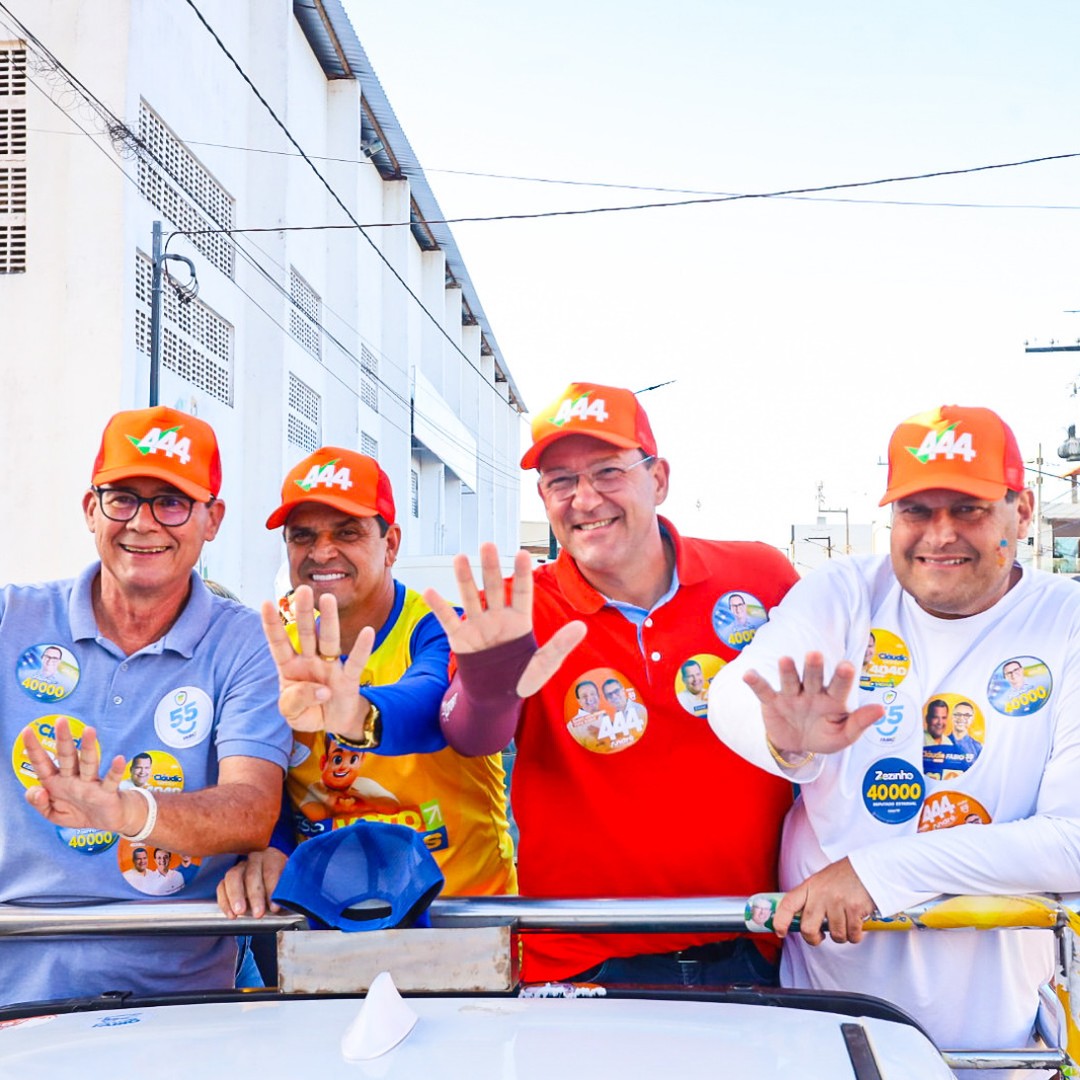 Carreata em apoio a Cláudio Mitidieri percorre as ruas de Salgado