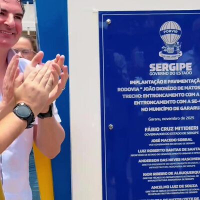 Obras do governo de Sergipe no Alto Sertão apresentadas no balanço da gestão Fábio Mitidieri