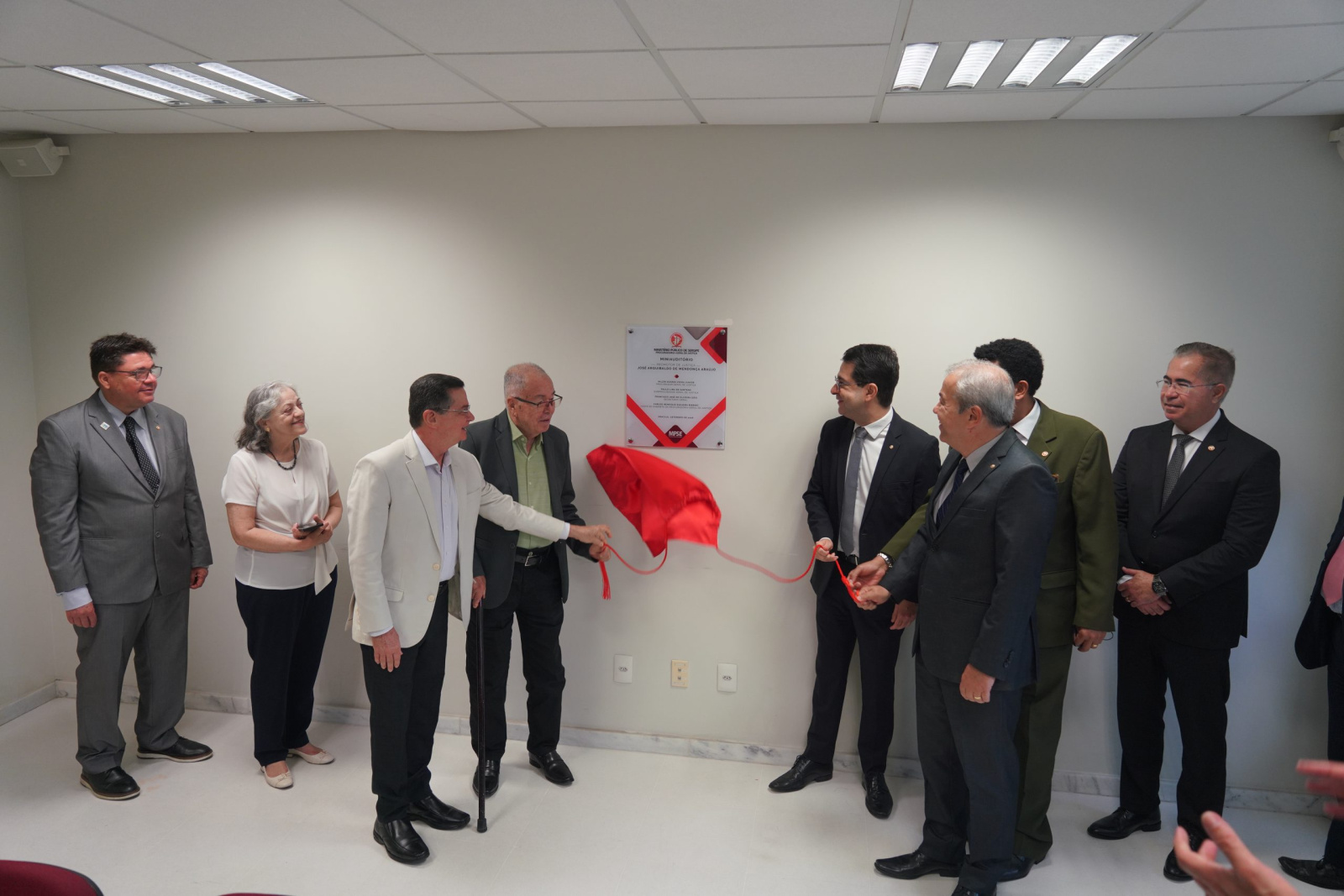 MPSE batiza miniauditório em homenagem ao promotor José Arquibaldo