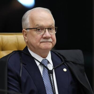 O presidente do STF, ministro Edson Fachin