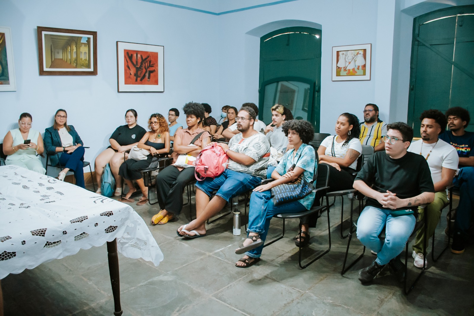 Público acompanha a abertura da 20ª Primavera dos Museus no Museu Histórico de Sergipe