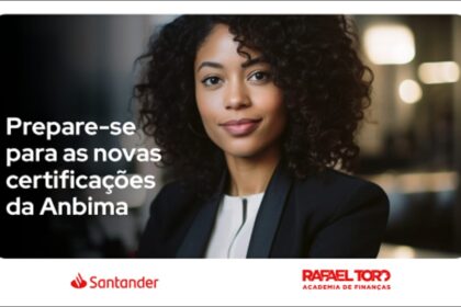 Programa Certificações Financeiras 2026 do Santander prepara profissionais para certificações da Anbima