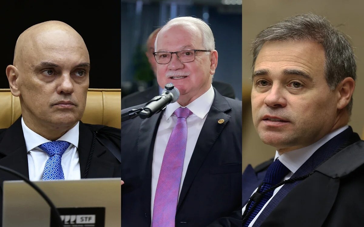 Os três ministros envolvidos no episódio